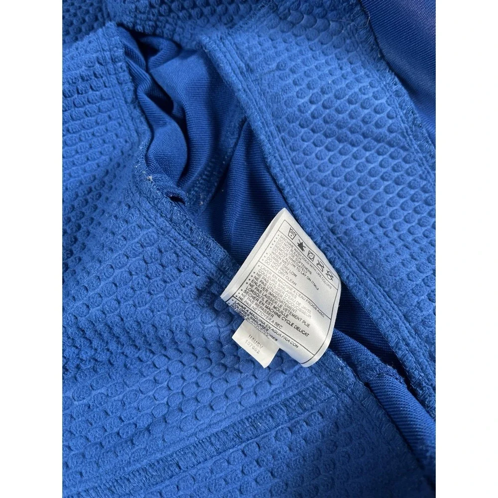 Nike Sphere Pro Royal Blue Full Zip Soft Shell Jacket Womens Sz Lg 12-14 Running